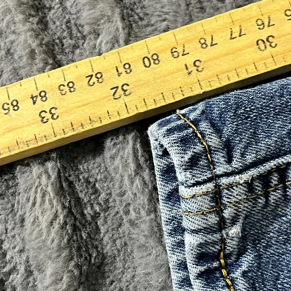 Levis 541 Athletic Taper Mens Jeans 38x34 Blue Medium Wash Stretch Denim AQ068‎